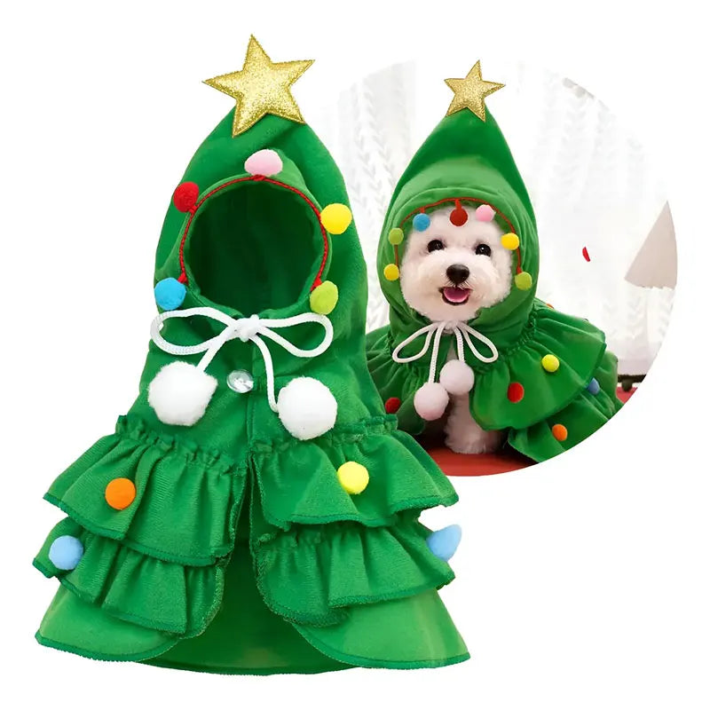 PawCare ChristmasTree™ | Disfraz Navideño para Mascotas 🎄