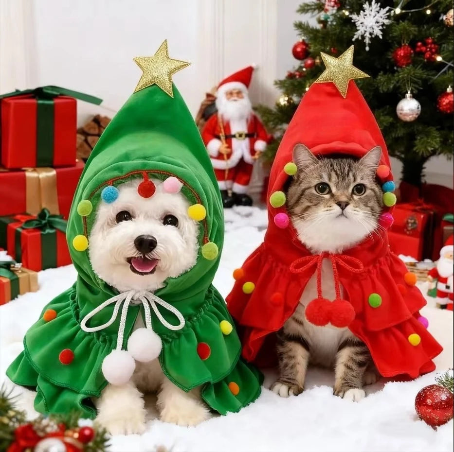 PawCare ChristmasTree™ | Disfraz Navideño para Mascotas 🎄