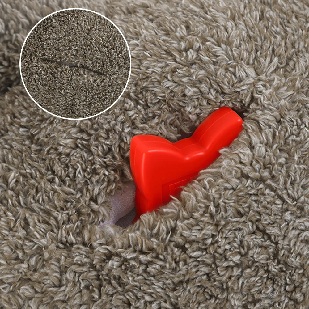 Juguete Peluche Perezoso Calmante con Latidos de Corazón para Perros y Cachorros | Alivio de Estrés, Ayuda para Dormir y Entrenamiento en Huacal (Regalo de Navidad)