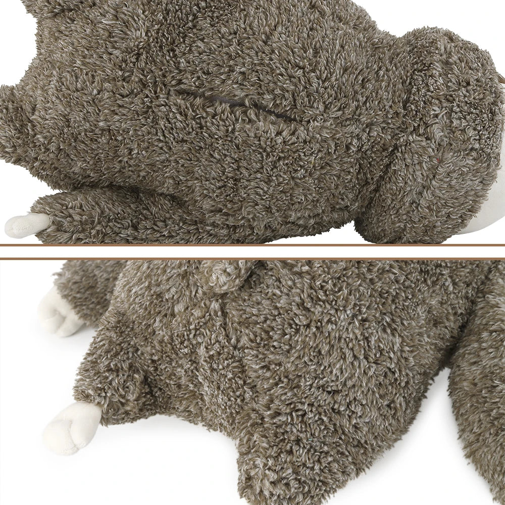 Juguete Peluche Perezoso Calmante con Latidos de Corazón para Perros y Cachorros | Alivio de Estrés, Ayuda para Dormir y Entrenamiento en Huacal (Regalo de Navidad)